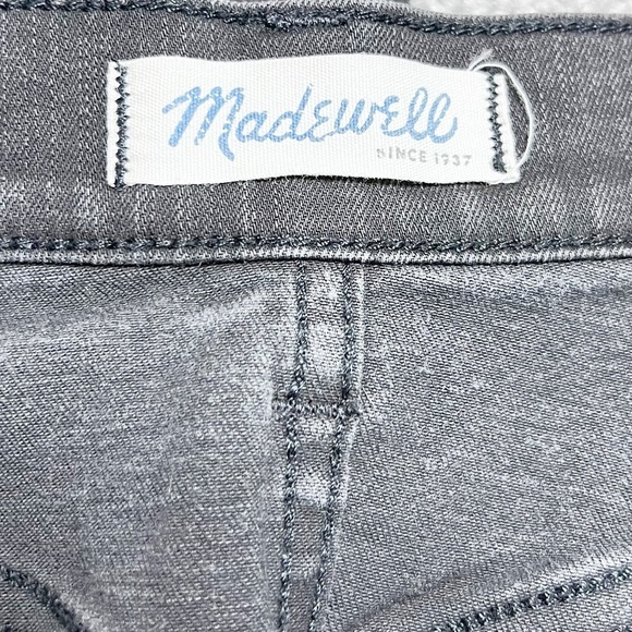 Madewell Women’s High Riser Skinny Leg Black Denim Classic Retro Vintage Jeans - Picture 13 of 16